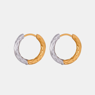 Amelia Gold-Plated Huggie Earrings