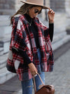 Tabatha Hooded Cape with Pockets