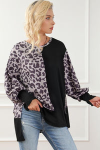 Yazmin Leopard Print Sweatshirt