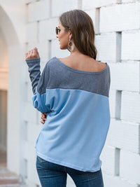 Aspen Boat Neck Long Sleeve Sweatshirt