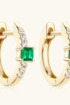 Kaylani Lab-Grown Emerald Earrings