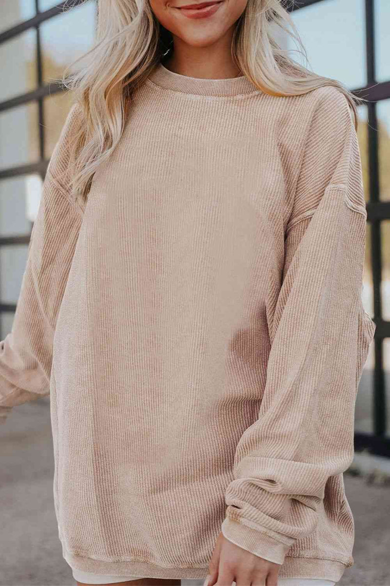 Arden Ribbed Sweatshirt