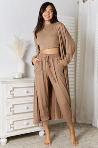 Dorit Three-Piece Cardigan Set