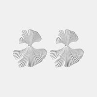 Ella Ginkgo Biloba Design Stud Earrings