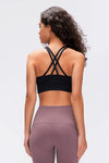 Alina Double Crisscross Sports Bra