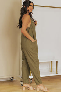 Daphne Spaghetti Strap Jumpsuit with Pockets