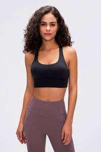 Alina Double Crisscross Sports Bra