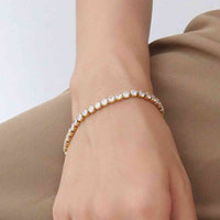 Marisol Titanium Steel Tennis Bracelet