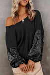 Nikki Sequined Knit Top