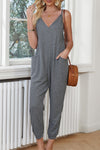 Daphne Spaghetti Strap Jumpsuit with Pockets